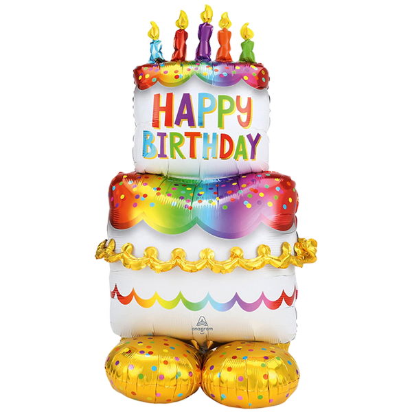 Airloonz Birthday Cake